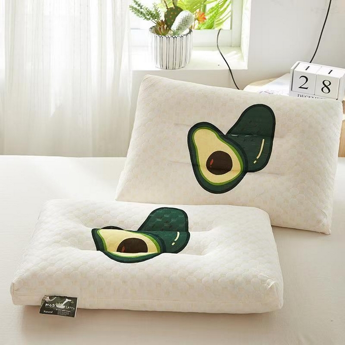 91家纺网 家纺一手货源 找家纺 （总）天之悦家纺 2025卡通印花碎乳胶颗粒枕头枕芯成人儿童家用学生宿舍护颈枕