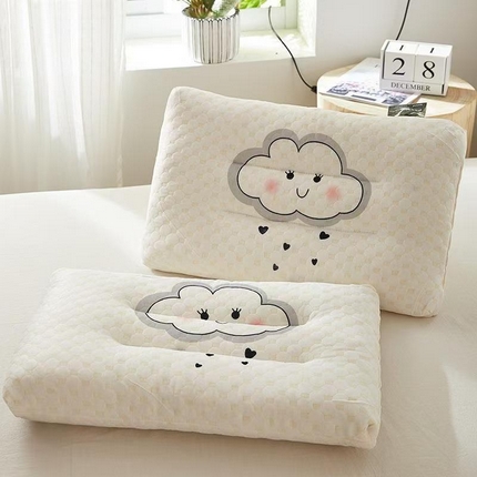 （总）天之悦家纺 2025卡通印花碎乳胶颗粒枕头枕芯成人儿童家用学生宿舍护颈枕