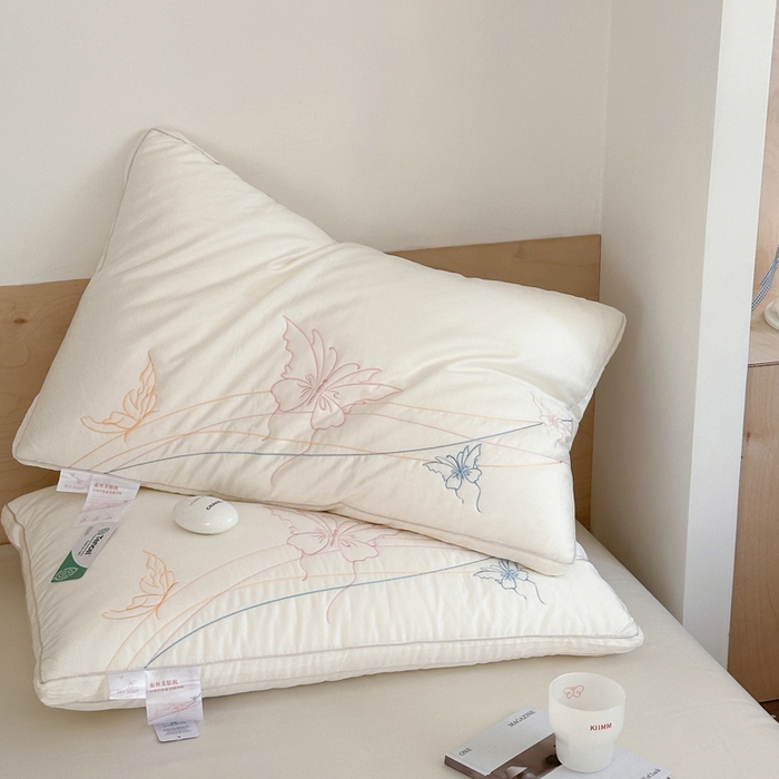 91家纺网 家纺一手货源 找家纺 （总）伟邦枕芯 2025新款蚕丝蝶梦枕枕头枕芯