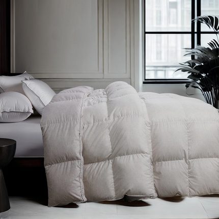 91家纺网 家纺一手货源 找家纺 （总）卡迪亚家纺 2025新款米兰达白鹅被469羽魅系列被子被芯