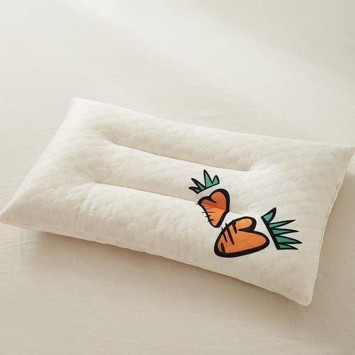 91家纺网 家纺一手货源 找家纺 （总）天之悦家纺 2025卡通印花碎乳胶颗粒枕头枕芯成人儿童家用学生宿舍护颈枕