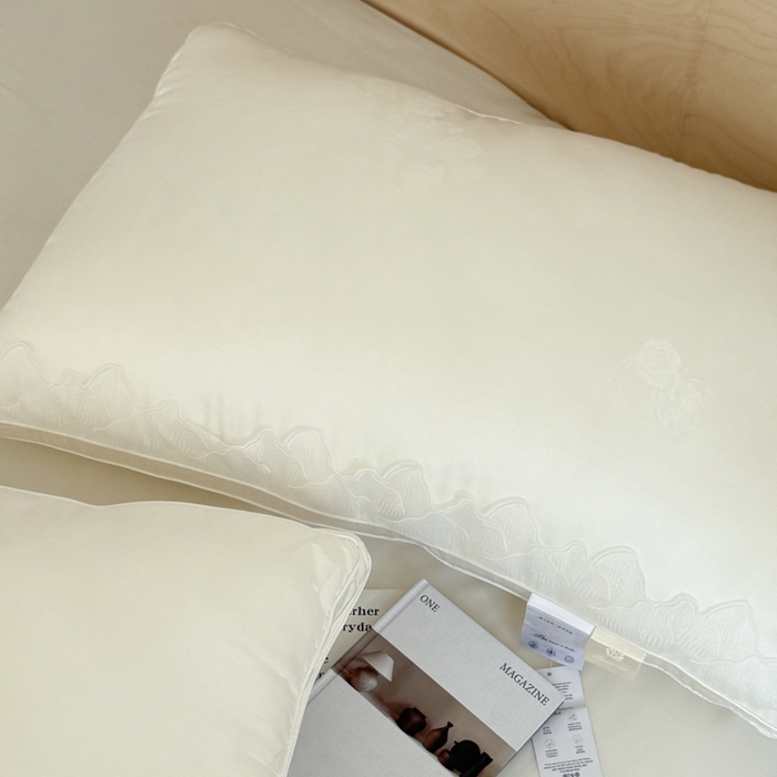 91家纺网 家纺一手货源 找家纺 （总）伟邦枕芯 2025新款玫瑰美 肤酒店枕枕头枕芯