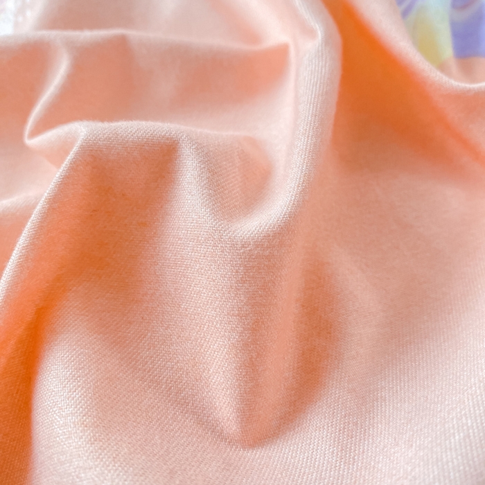 91家纺网 家纺一手货源 找家纺 2025新款植物羊绒大板磨毛活性印花四件套 沁粉佳人