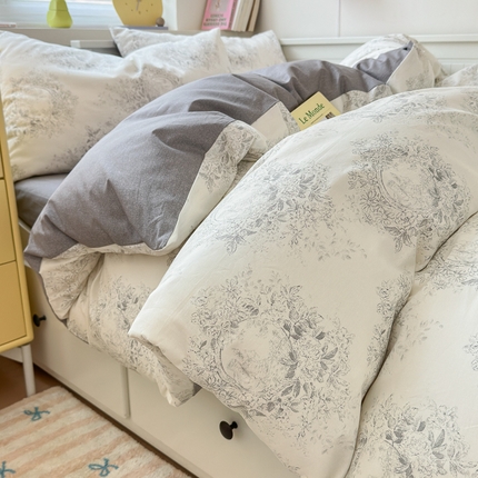 优彩 2026新款13372碎花系列全棉四件套 森之境