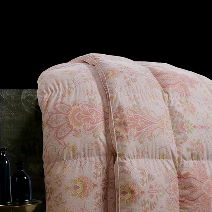 卡迪亚家纺 2025新款米兰达白鹅被469羽魅系列被子被芯 羽魅日本粉