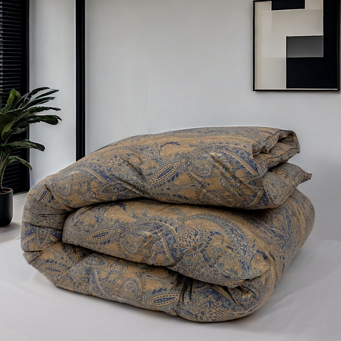 91家纺网 家纺一手货源 找家纺 卡迪亚家纺 2025新款米兰达白鹅被469羽魅系列被子被芯 羽魅金冠金