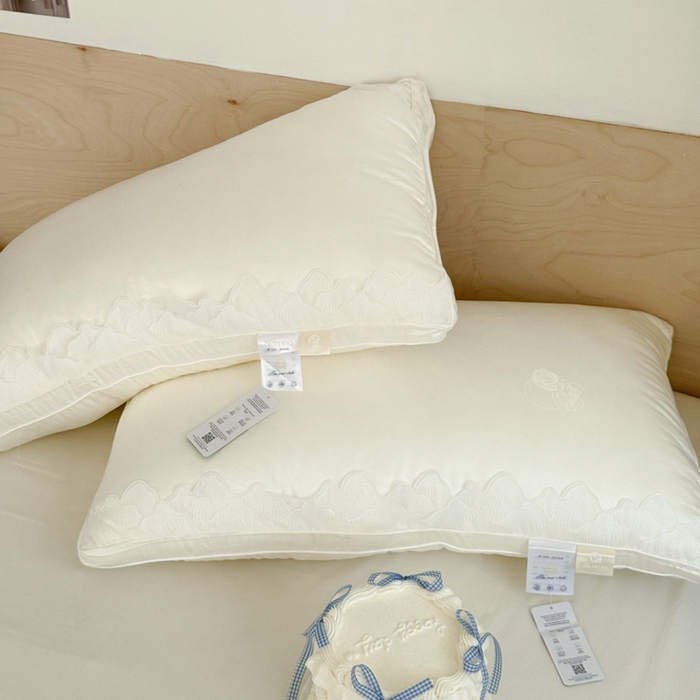 91家纺网 家纺一手货源 找家纺 （总）伟邦枕芯 2025新款玫瑰美 肤酒店枕枕头枕芯