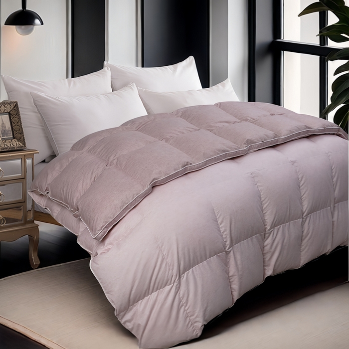 91家纺网 家纺一手货源 找家纺 （总）卡迪亚家纺 2025新款米兰达白鹅被469羽魅系列被子被芯