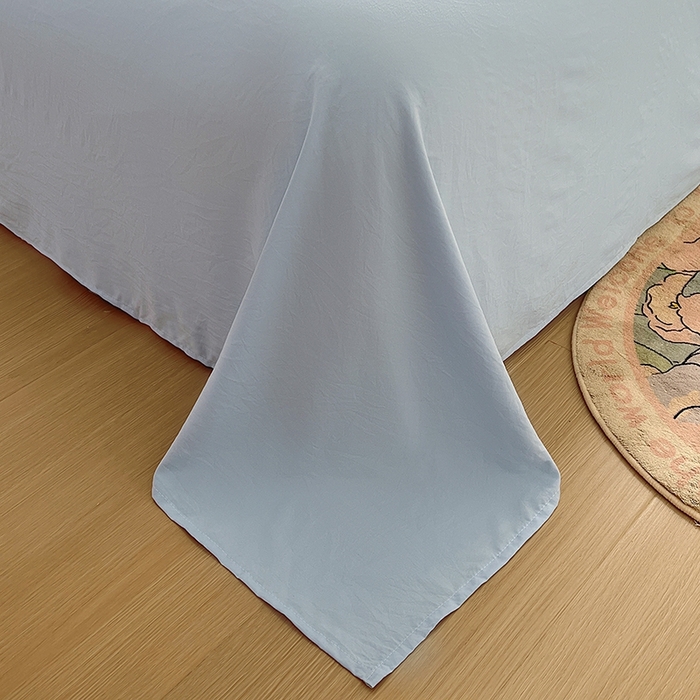 91家纺网 家纺一手货源 找家纺 茉礼 2025新款高克重ins风超柔软软糯糯小清新卡通印花水洗棉四件套 洛丽小熊