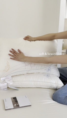 91家纺网 家纺一手货源 找家纺 （总）伟邦枕芯 2025新款蚕丝蝶梦枕枕头枕芯