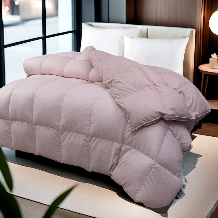 91家纺网 家纺一手货源 找家纺 （总）卡迪亚家纺 2025新款米兰达白鹅被469羽魅系列被子被芯