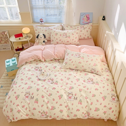 91家纺网 家纺一手货源 找家纺 （总）港岛妹妹 2025新款单被套