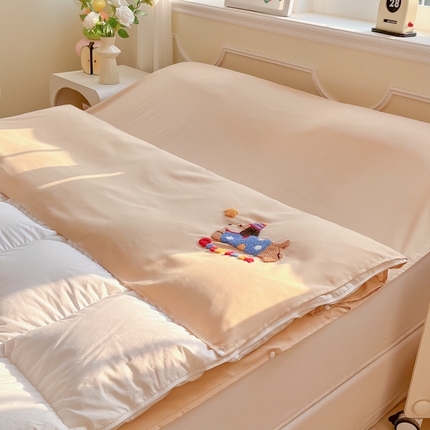 91家纺网 家纺一手货源 找家纺 （总）柒星睡袋 2025新款a类水洗毛巾绣一次性隔脏睡袋