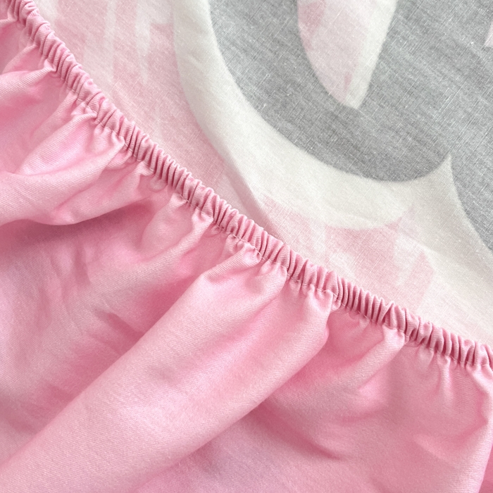 91家纺网 家纺一手货源 找家纺 暮思家居 2025新款正版授权三丽鸥大阪全棉数码印花纯棉单品床笠（第二批） A版-凯蒂宝贝