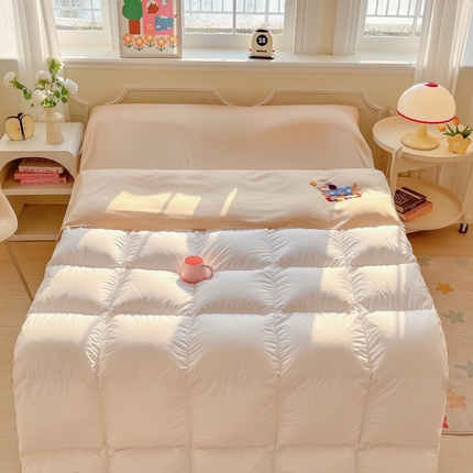 91家纺网 家纺一手货源 找家纺 柒星睡袋 2025新款a类水洗毛巾绣一次性隔脏睡袋 腊肠狗驼色