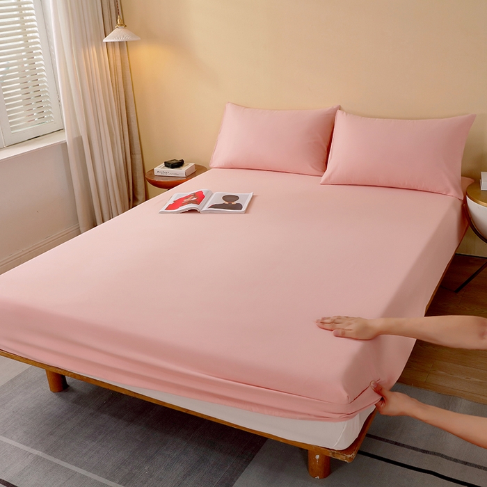 91家纺网 家纺一手货源 找家纺 （优质买家秀 热卖款不断货A类母婴级纯棉全棉磨毛床单纯棉全棉磨毛床笠全棉纯棉磨毛床单全棉纯棉磨毛床笠 海棠粉