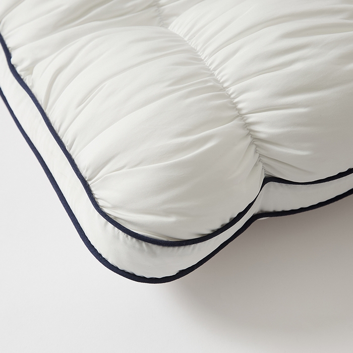 91家纺网 家纺一手货源 找家纺 微枕芯 2025新款法式云朵面包枕枕头枕芯48*74cm±2cm 法式云朵面包枕-白色