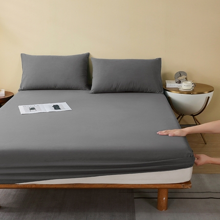 91家纺网 家纺一手货源 找家纺 （优质买家秀 热卖款不断货A类母婴级纯棉全棉磨毛床单纯棉全棉磨毛床笠全棉纯棉磨毛床单全棉纯棉磨毛床笠 魅影灰