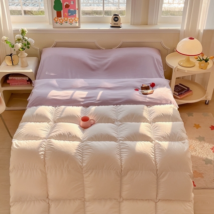 柒星睡袋 2025新款a类水洗毛巾绣一次性隔脏睡袋 巴萨熊紫