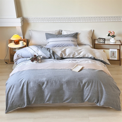 91家纺网 家纺一手货源 找家纺 （总）卓越 2025新款128*68全棉印花四件套