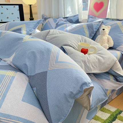 2025新款全棉印花小清新单品系列-单被套(提供买家秀） 晕染艺术