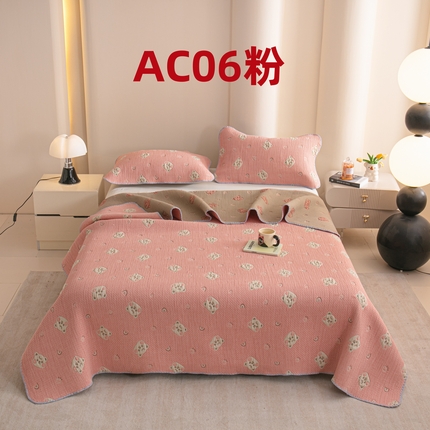 91家纺网 家纺一手货源 找家纺 （总）手艺人2025新款A类宝宝四季全棉提花双面可铺盖床盖榻榻米炕盖炕垫盖毯AC01-AC10