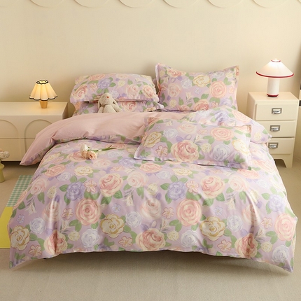 91家纺网 家纺一手货源 找家纺 （总）八十八家纺 2025新款全棉12868床单款四件套