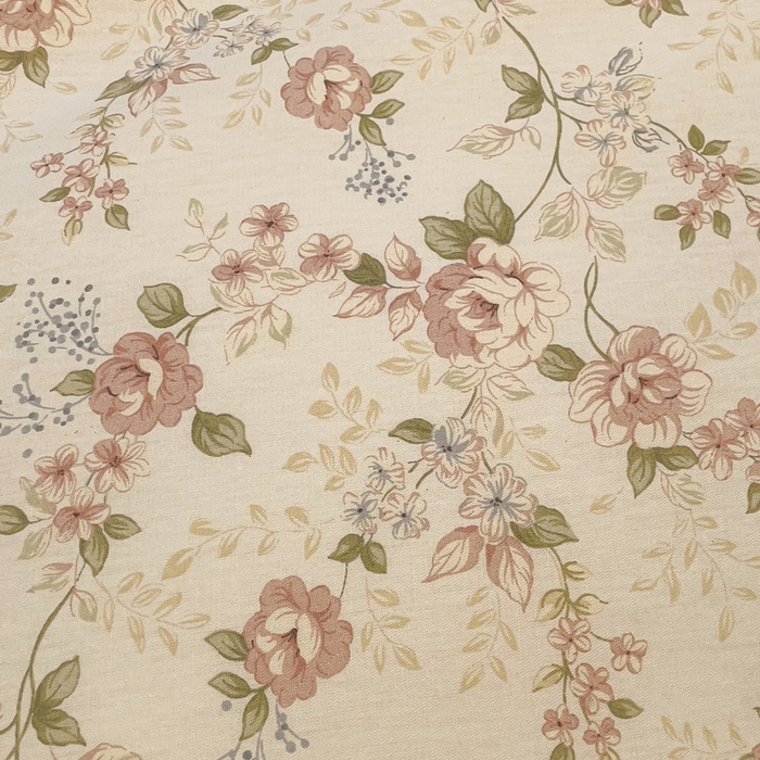 91家纺网 家纺一手货源 找家纺 2025春夏新款全棉花卉系列印花四件套 露丝