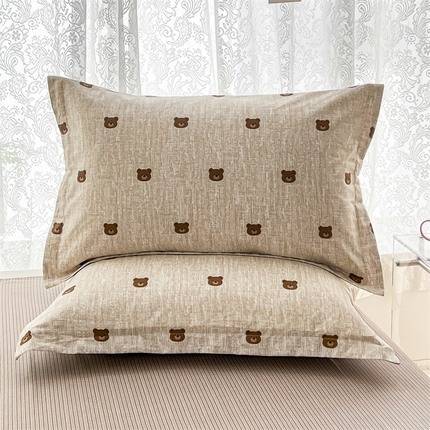 91家纺网 家纺一手货源 找家纺 （总1）卓越 工厂直营新款128*68全棉印花斜纹单枕套