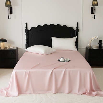 91家纺网 家纺一手货源 找家纺 （总）EH家居 2025春夏天丝纯色单床单