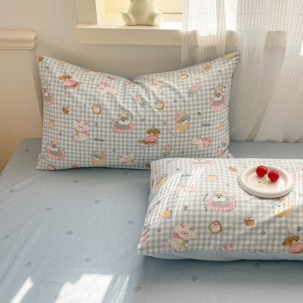 91家纺网 家纺一手货源 找家纺 （总）2025新款全棉印花单床单&单床笠&单枕套系列