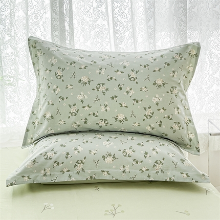 91家纺网 家纺一手货源 找家纺 （总1）卓越 工厂直营新款128*68全棉印花斜纹单枕套