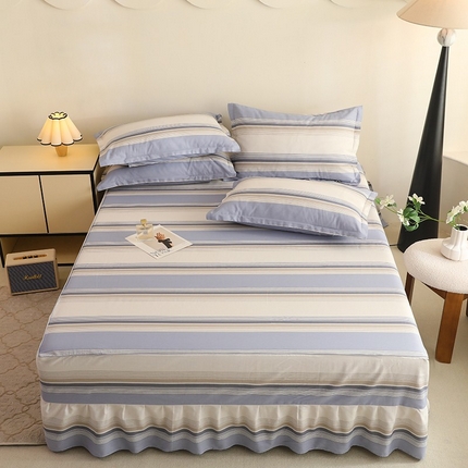 八十八家纺 2025新款全棉12868系列四件套单品床裙乔南