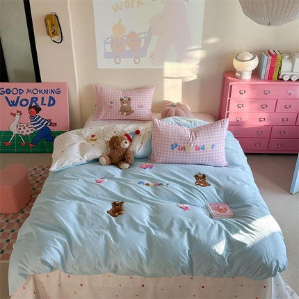 （总）美乐迪家纺 2025新款全棉毛巾绣四件套