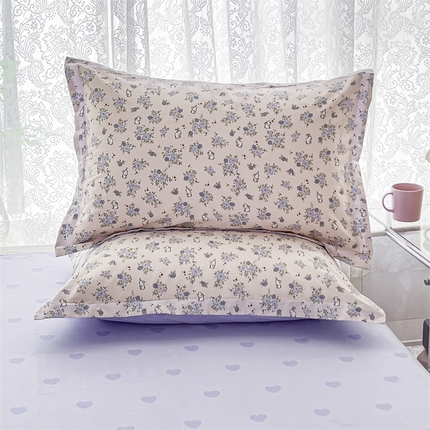 91家纺网 家纺一手货源 找家纺 （总1）卓越 工厂直营新款128*68全棉印花斜纹单枕套