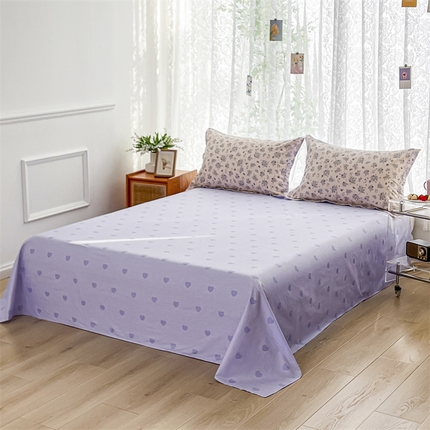 91家纺网 家纺一手货源 找家纺 （总1）卓越 工厂直营新款128*68全棉印花斜纹单床单