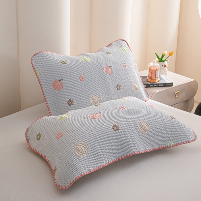 91家纺网 家纺一手货源 找家纺 手艺人2025新款A类宝宝四季全棉提花双面可铺盖床盖榻榻米炕盖炕垫盖毯AC01-AC10 AC08灰