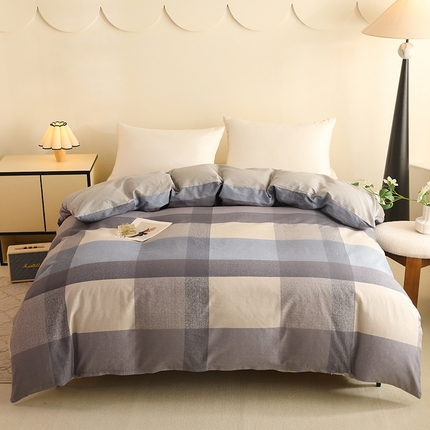 八十八家纺 2025新款全棉12868系列单品被套奶昔