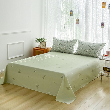 91家纺网 家纺一手货源 找家纺 （总1）卓越 工厂直营新款128*68全棉印花斜纹单床笠