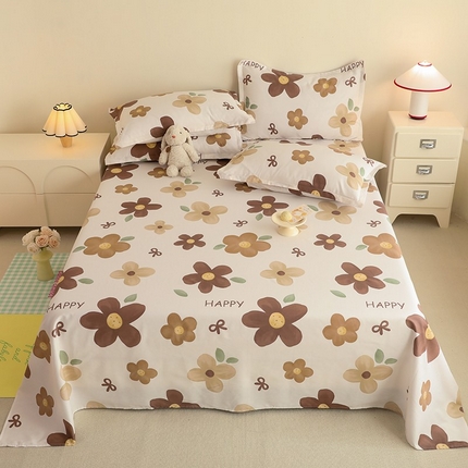 91家纺网 家纺一手货源 找家纺 八十八家纺2025新款全棉12868系列四件套单品床单香缇