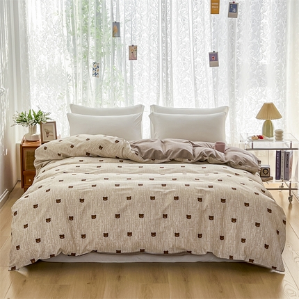 91家纺网 家纺一手货源 找家纺 （总1）卓越 工厂直营新款128*68全棉印花斜纹单被套