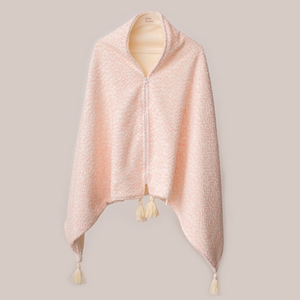 91家纺网 家纺一手货源 找家纺 （买家秀不断货）A类母婴级婴童毯子牛奶绒毛毯牛奶绒毯子午睡毯珊瑚绒毛毯子羊羔绒毛毯披肩毯子绒毯盖毯 小香肩肌理粉