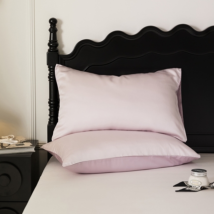 91家纺网 家纺一手货源 找家纺 （总）EH家居 2025春夏天丝纯色单枕套