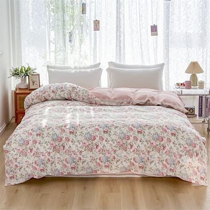 91家纺网 家纺一手货源 找家纺 （总1）卓越 工厂直营新款128*68全棉印花斜纹单被套