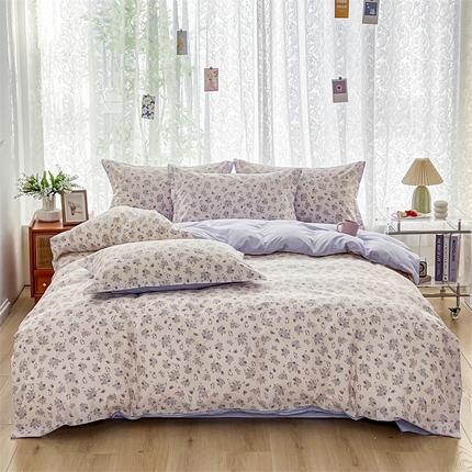 91家纺网 家纺一手货源 找家纺 （总）卓越 2025新款128*68全棉印花四件套