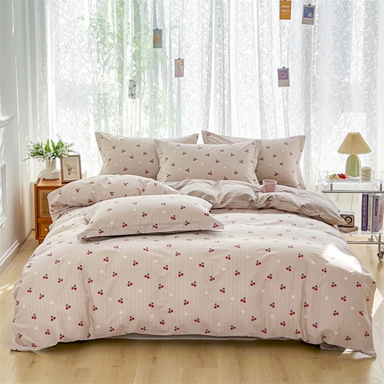 91家纺网 家纺一手货源 找家纺 （总）卓越 2025新款128*68全棉印花四件套