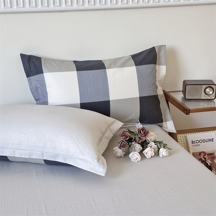 91家纺网 家纺一手货源 找家纺 （总1）卓越 工厂直营新款128*68全棉印花斜纹单枕套