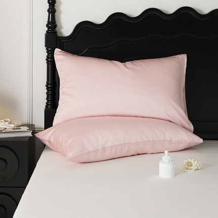 91家纺网 家纺一手货源 找家纺 （总）EH家居 2025春夏天丝纯色单枕套