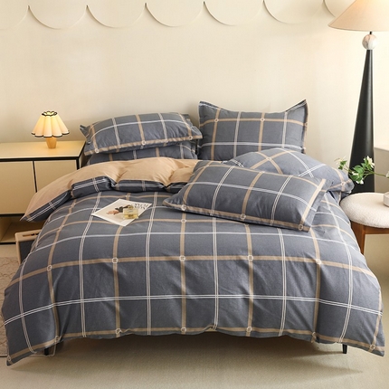 八十八家纺 2025新款全棉12868床单款四件套米拉