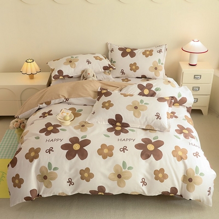 91家纺网 家纺一手货源 找家纺 （总）八十八家纺 2025新款全棉12868床笠款四件套